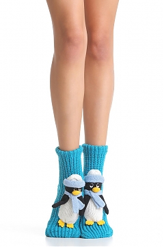 Hobby Line Вязанные домашние носки для женщин (нжв063-18)